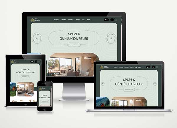 Bungalov - Apart Kiralama Web Sitesi Easy