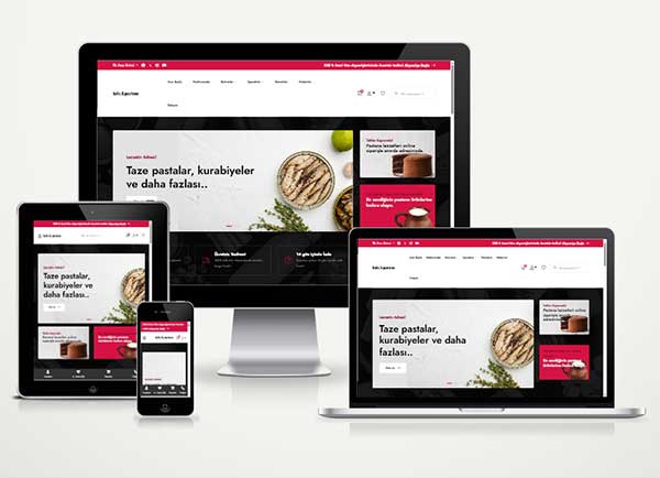 Pastane Unlu Mamüller E-Ticaret Paketi Cake